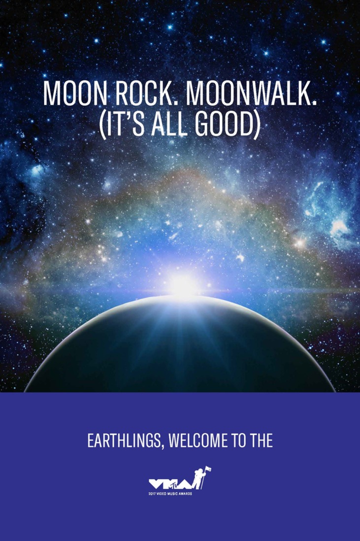 A SELECTION OF MTV VMA WELCOME POSTERS